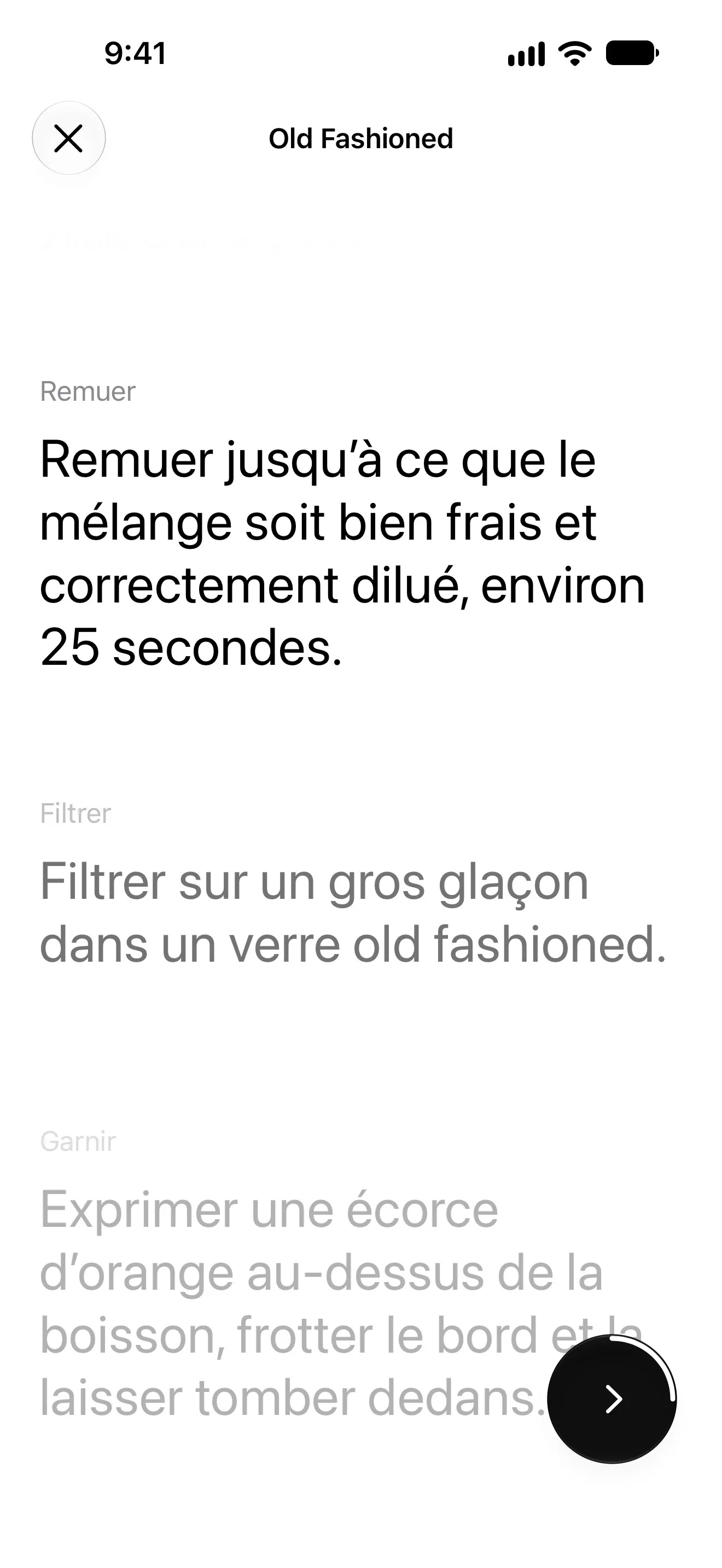 Préparation guidée : l’étape où l’on remue l’Old Fashioned